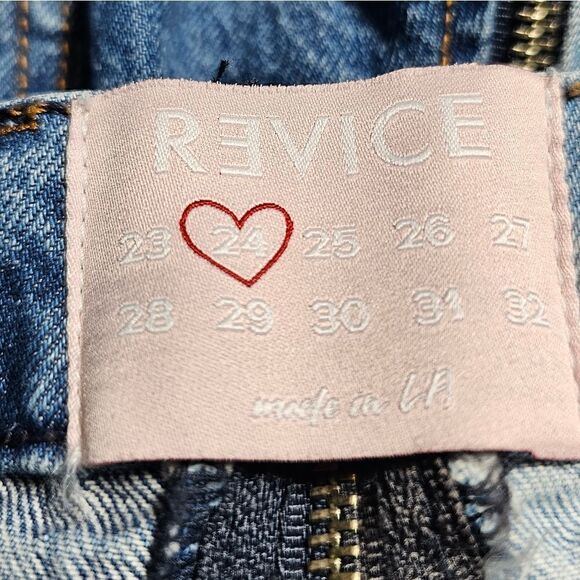 REVICE Yin Yang Tokyo Wash Jeans - Size 24 - Picture 8 of 9